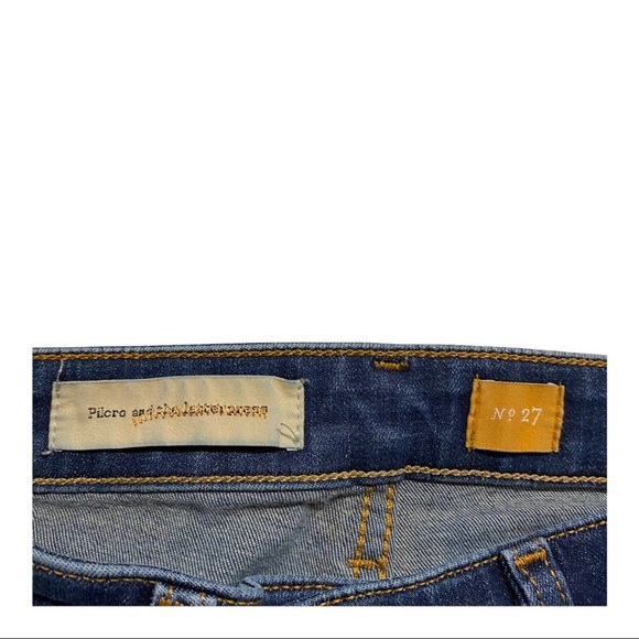 Pilcro and the Letterpress NO.27 Women’s Serif Mid-Rise Skinny Jeans - Picture 5 of 8